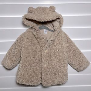 GAP 6-12M baby girl Sherpa jacket